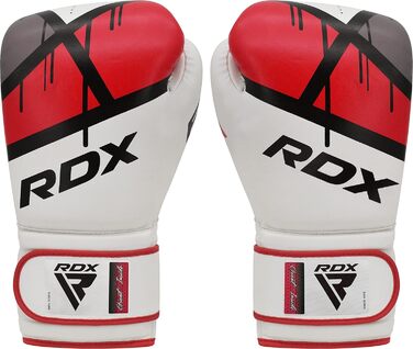 Боксерські рукавички для дітей RDX Junior, Maya Hide, вентильована долоня, для спарингу, кікбоксингу, ММА, 6OZ, зелені