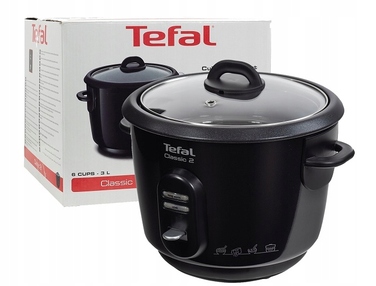Рисоварка Tefal Classic 2, 3 л, 500 Вт, чорна
