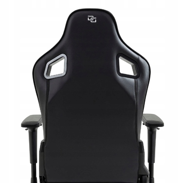 Ігрове крісло Delagear G 808, чорне, оббивка з тканини