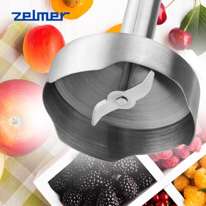 Погружний блендер Zelmer ZHB4562I Pulsar Deluxe Max, 800 Вт, функція Turbo