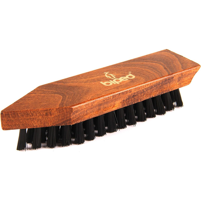 Biped 12-Piece Shoe Care Set for Smooth Leather – Wooden Shoe Brushes with Horsehair – Made in Germany – Classic Edition z2604