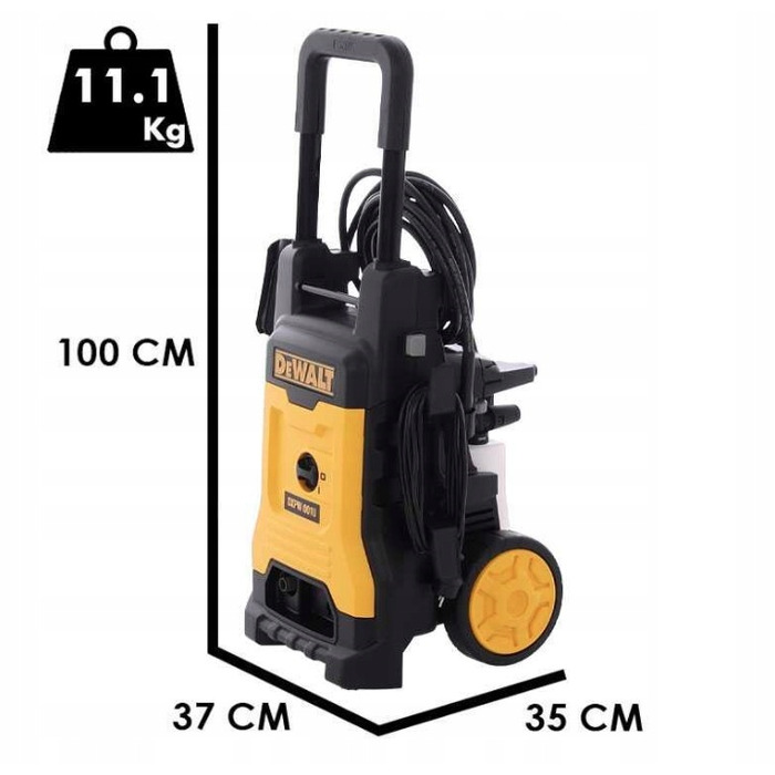 Мийка високого тиску DeWalt 107 бар, 2100 Вт