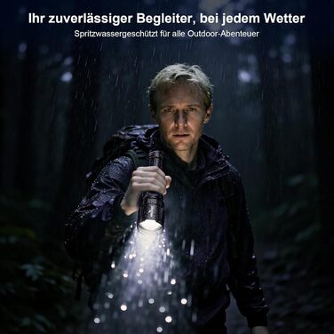 Ліхтар Shadowhawk 2-в-1 LED/UV, акумуляторний, 500000 люмен. Ідеально для інспекції, кемпінгу та відпочинку на природі. З регулюванням яскравості та UV-режимом.