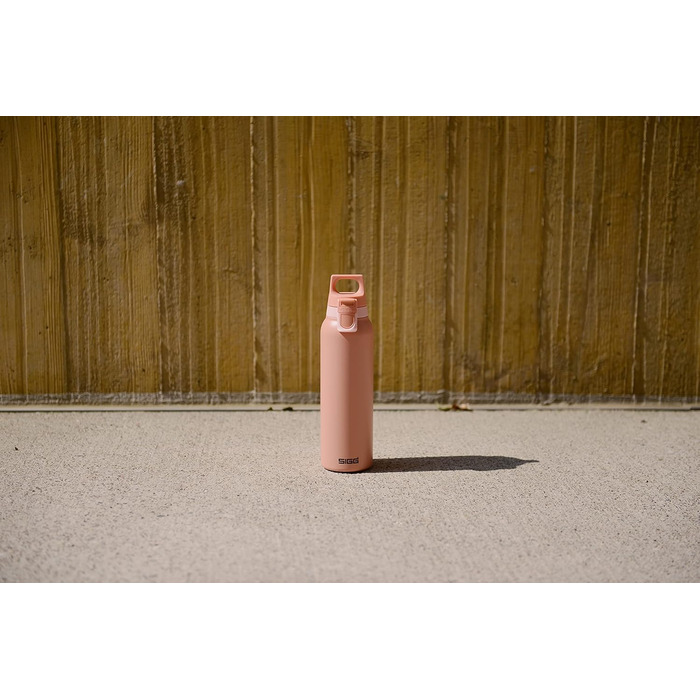 Термос SIGG Hot & Cold One 0,55 л із ситечком для чаю, нержавіюча сталь 18/8, ізольована пляшка, BPA-free, не протікає, рожевий