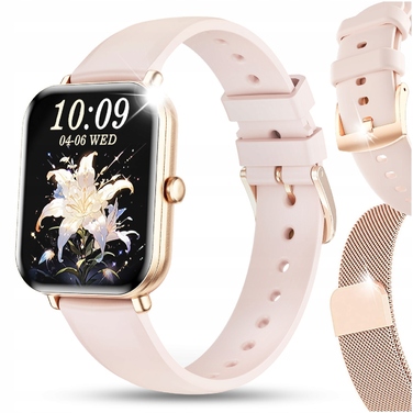 Жіночий смарт-годинник JG Smart JGS-03, золотий