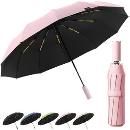 Стійкий до вітру парасолька-автомат, UV-захист, компактний, двофункціональна (Миттсомерроза)
