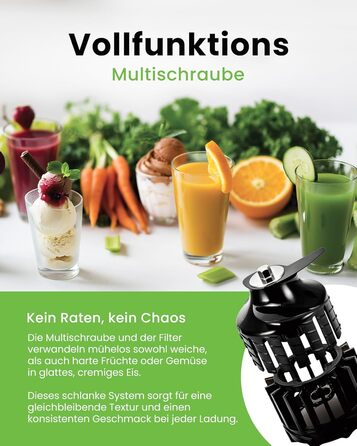 Hurom Slow Juicer | Vegetable and Fruit Juicer | H310 | Easy to Clean & Quiet Motor Electric Juicer with Mesh Filter | 150 Watts | BPA Free | Sleek Design | 220ml, Lavender
