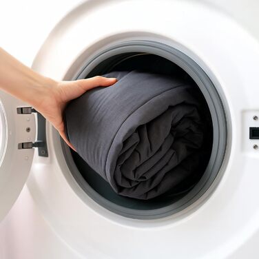 Надувний матрац для гостей Human Comfort - 100% бавовна (сірий)