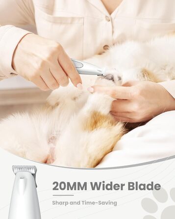 Триммер для собак Pfotentrimmer Paw Trim Pro: тиха, акумуляторна машинка для догляду за лапами, вухами та обличчям