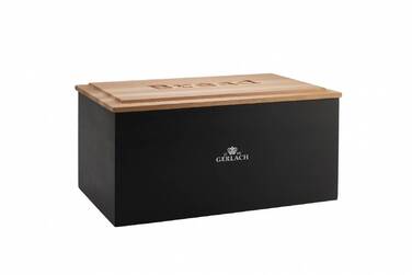 Дерев'яна дошка для хліба Gerlach, чорна NATUR