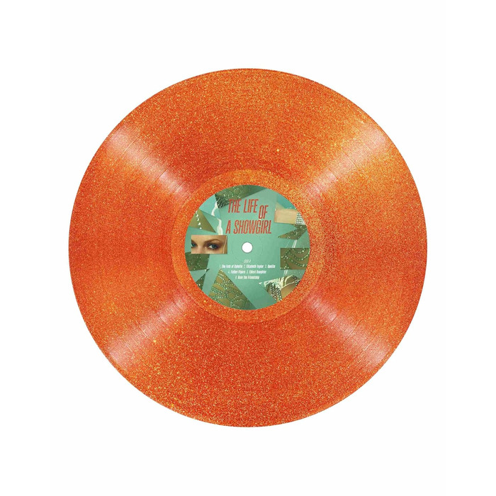 The Life of a Showgirl: Sweat and Vanilla Perfume Portofino Orange Glitter LP – Вінілова платівка