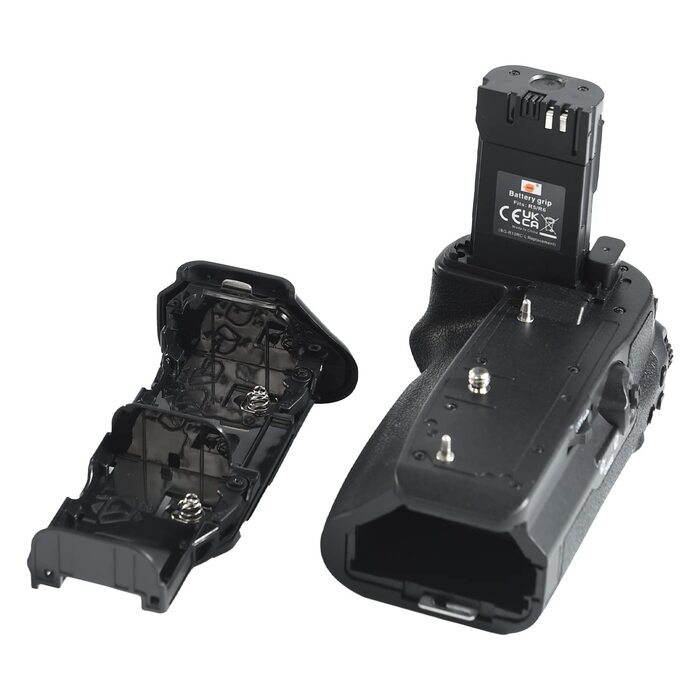Батарейний хват DSTE 4365C001 BG-R10 сумісний з акумуляторами LP-E6, LP-E6N, LP-E6NH та камерами Canon EOS R5, EOS R6, EOS R5 C
