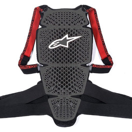 Мотоциклетний захист спини Alpinestars KR-CELL, чоловічий, розмір M, сірий/чорний/червоний