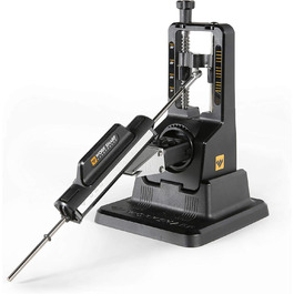 WORK SHARP Precision Adjust професійна система заточування ножів з фіксованим кутом 15-30°, ручний алмазний точильний набір із 3 каменями