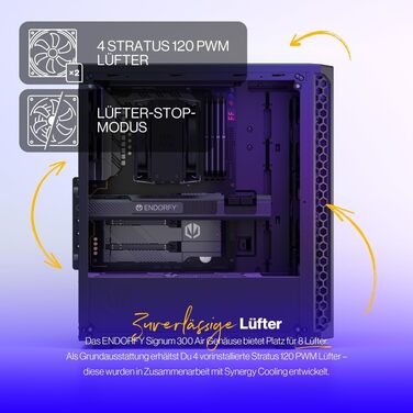 Корпус для ПК Endorfy Signum 300 Solid з Mesh-панеллю, 1 вентилятор PWM, фільтри проти пилу, ATX, EY2A003