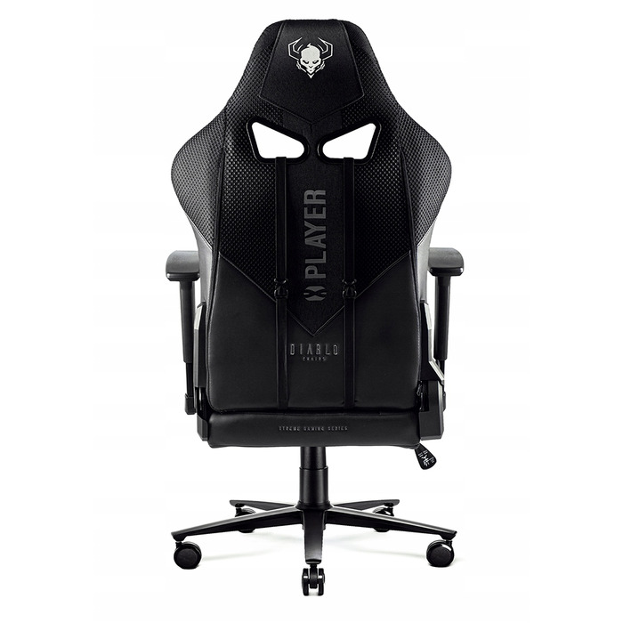 Ігрове крісло Diablo Chairs X-Player 2.0, тканина, чорне