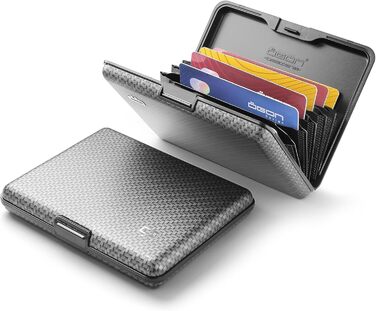 Чоловічий гаманець ÖGON -DESIGNS Smart Case Big Stockholm з великою місткістю, RFID-захистом та ефектом карбону