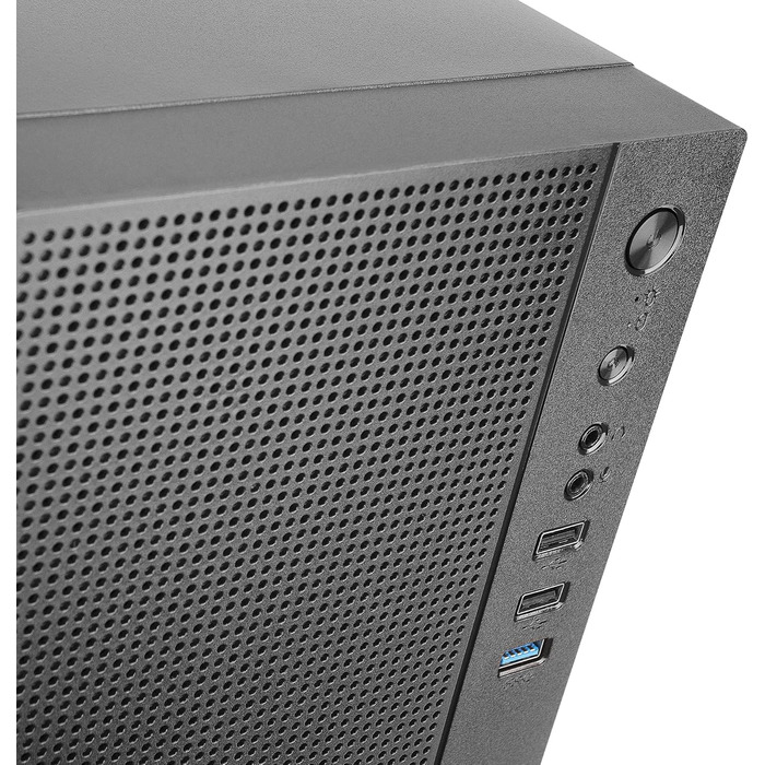 Корпус ПК Tacens Anima AC5 Micro ATX з Mesh-панеллю, USB 3.0, чорний