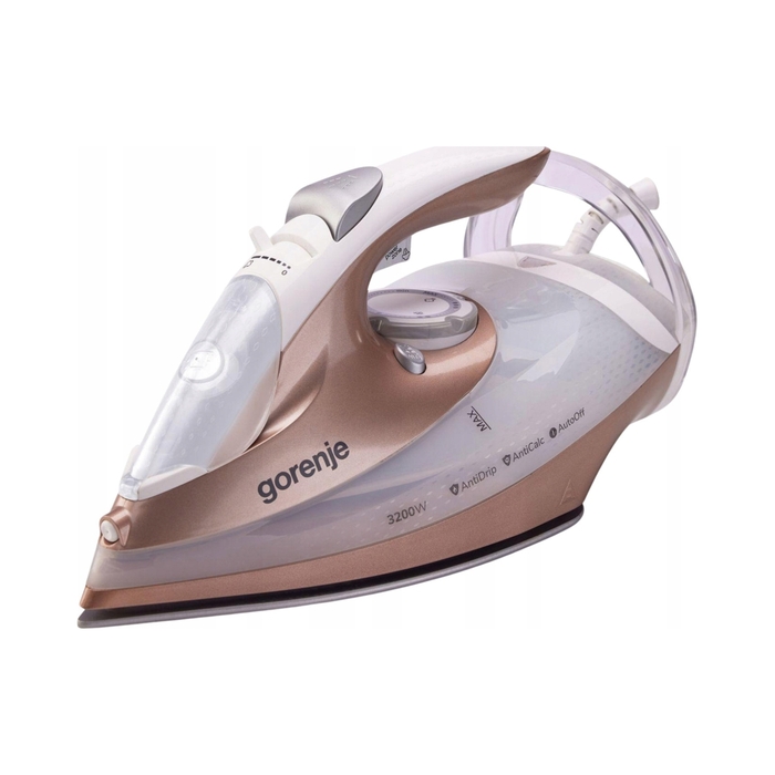 Парова праска Gorenje SIH3200WR 3200 Вт, керамічна підошва, система крапельного стопу