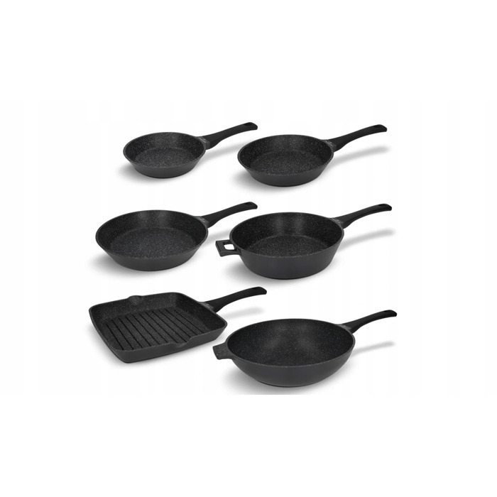 Набір кастрюль та сковорідок Black Stone Zwieger, 16 предметів