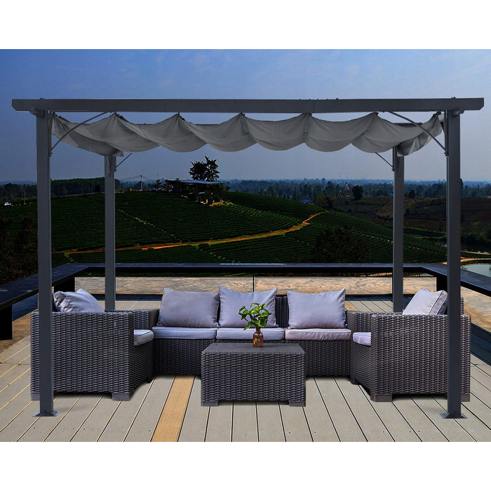 Садова альтанка GardenLine, 3 x 3 x 2,3 м