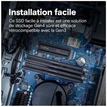 SSD Crucial P310 1TB M.2 2280 PCIe 4.0 x4 NVMe з інтегрованим кулером