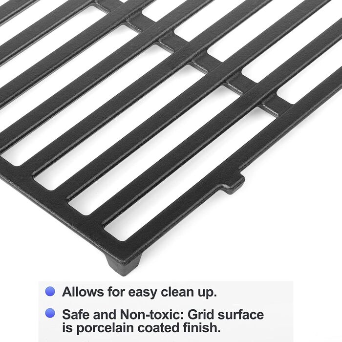 Решітка для гриля Weber Spirit I/II 200, 210, 220, S210, S220, 7637, чавун, замінна частина