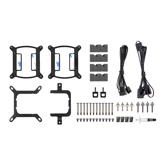 Система водяного охолодження Thermaltake TH280 V2 Sync AIO з дзеркалом Infinity, 2x CT140 PWM, 420 мм, RGB (Black)