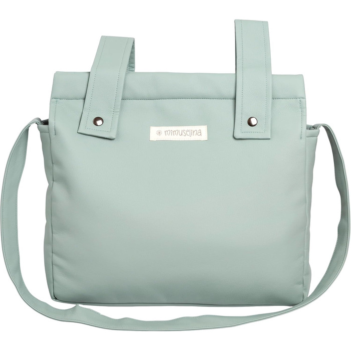 MIMUSELINA Diaper Bag for Strollers, practical and functional design, zipper and adjustable strap, diaper bag for walks with your baby