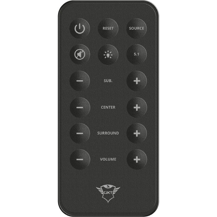 Комплект акустики 5.1 Trust GXT 658 Tytan 90 Вт, чорний
