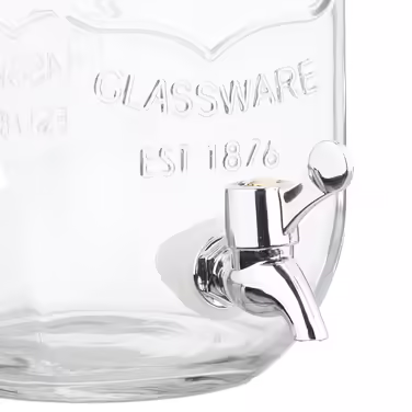 Relaxdays 3.5 Liter Drink Dispenser, 2-Piece Set
