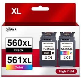 Картриджі Canon PG-560XL та CL-561XL Multipack (чорний та кольоровий) для принтерів Canon Pixma TS5350, TS5351, TS5352, TS5353, TS7450, TS7451