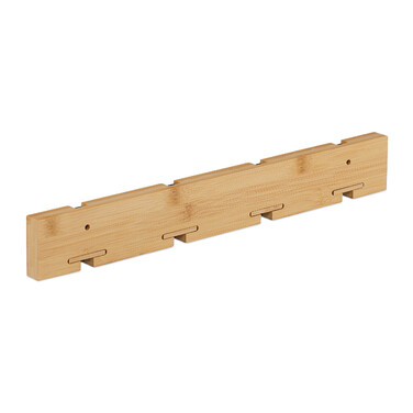 Relaxdays Coat Rack with Foldable Hooks