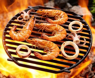 Гриль-плита для Weber Gourmet BBQ System Sear Rost, сумісна з Weber GS4 Spirit II 200/300, Genesis II E-310, II LX S-440, аксесуари GBS, чавун, 1 шт.