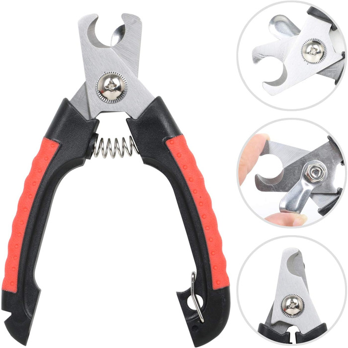 DIGIFLEX Тример для нігтів домашніх тварин: собаки, коти, кролики, зайці. З нержавіючої сталі