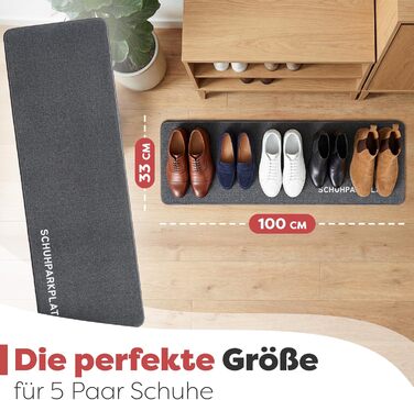 Килимок для дому 40x60 см, стійкий до прання - ідеальний розмір для вхідних дверей. Килимок для входу, привітальний напис та сердечко (Мінімалістичний)