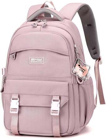 Водонепроникний рюкзак для школи JANSBEN для дівчаток та хлопчиків, багатосекційний, ідеальний для 10-річних дітей, підлітків та 5 класу, фіолетовий