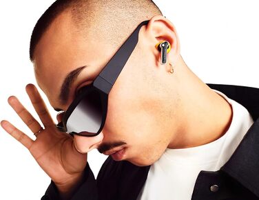 Навушники Nothing Ear (a) бездротові Bluetooth з ChatGPT, ANC, покращенням басів та до 42,5 годин відтворення - Жовтий