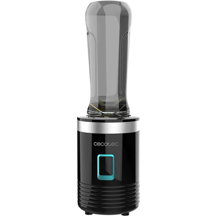 Cecotec EasyGo Portable Blender - 350W Ice Crushing Power Titanium | 2 Bottles & Accessories