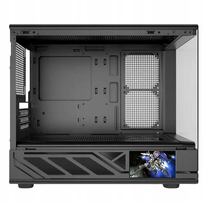 Ігровий корпус для ПК H6, підтримка M-ATX та ATX, загартоване скло, 3x aRGB вентилятори