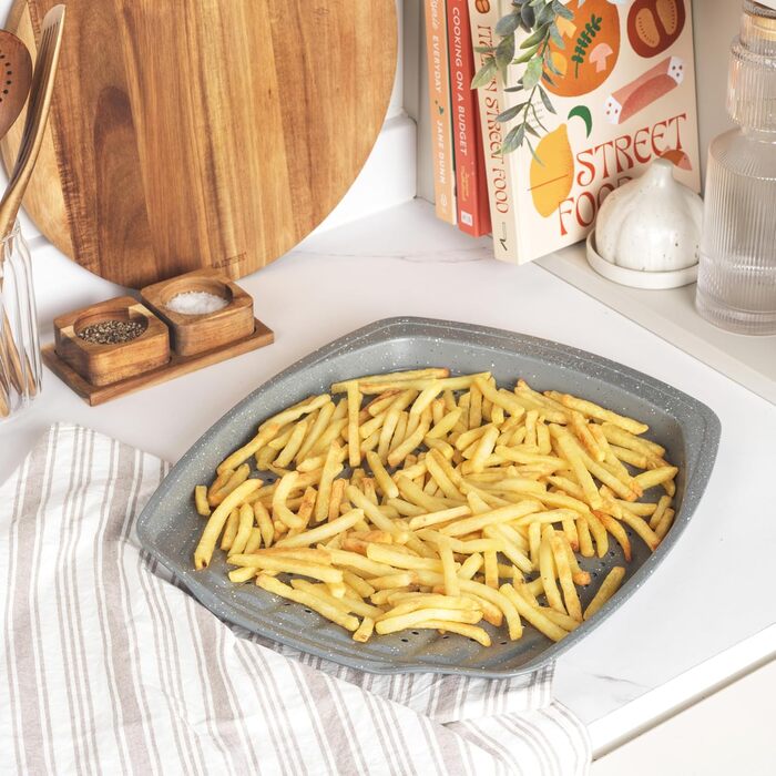 Форма для випічки SALTER, діаметр 24 см, з антипригарним покриттям, знімний дно, для тортів та кішів, з вуглецевої сталі