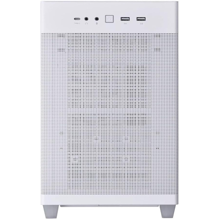 Корпус ПК ASUS PRIME AP201 TG mATX з ARGB підсвічуванням та скляною панеллю, підтримка GPU до 420 мм