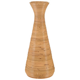 Декоративна плетена ваза з ротанга в натуральному стилі, 70 см