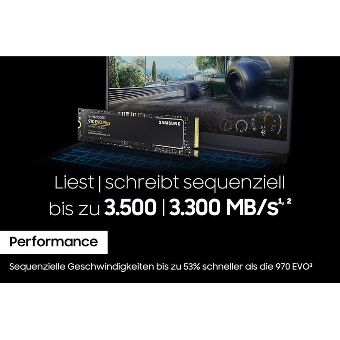 SSD Samsung 970 EVO Plus 1TB NVMe M.2 PCIe 3.0 - для геймінгу та графіки