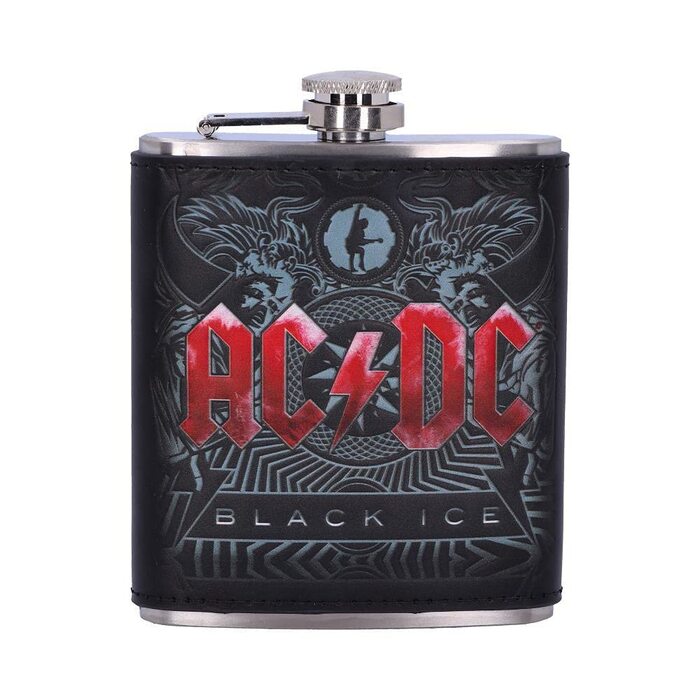 Фляга AC/DC Black Ice від Nemesis Now (ліцензійна), 200 мл