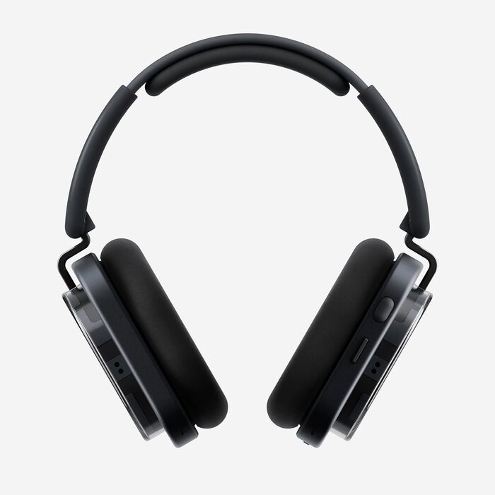 Бездротові накладні навушники Nothing Headphone (1) з активним шумопоглинанням (ANC), Hi-Res Audio, до 80 годин автономної роботи, водонепроникні, чорні