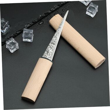 Amosfun Ice Skates Tea Cake Tool Ice Breaker Tool Bartender Ice Pick Tapered Ice Pick Ice Cubes Ice Molds Ice Picker with Handle Stainless Steel Khaki
