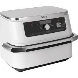 Аерофритюрниця Ninja Foodi FlexDrawer AF500EUWH з двозонною корзиною, біла
