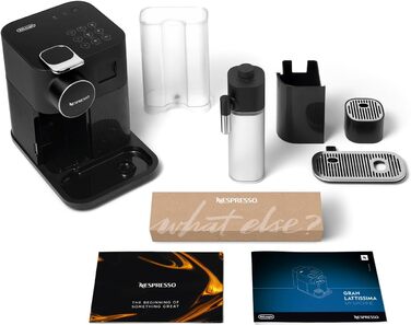 Nespresso De'Longhi Gran Lattissima EN650.B Coffee Capsule Machine with Automatic Milk System, 9 Direct Select Buttons, 1 L Water Tank, 25 Sec. Heating Time, 19 bar Pump Pressure, Auto Shut-Off, Black. Previous Model