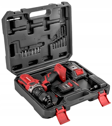 Акумуляторний шуруповерт Worcraft CHD-S20LIWB, 40 Нм, 2 швидкості, комплект з 2-ма АКБ